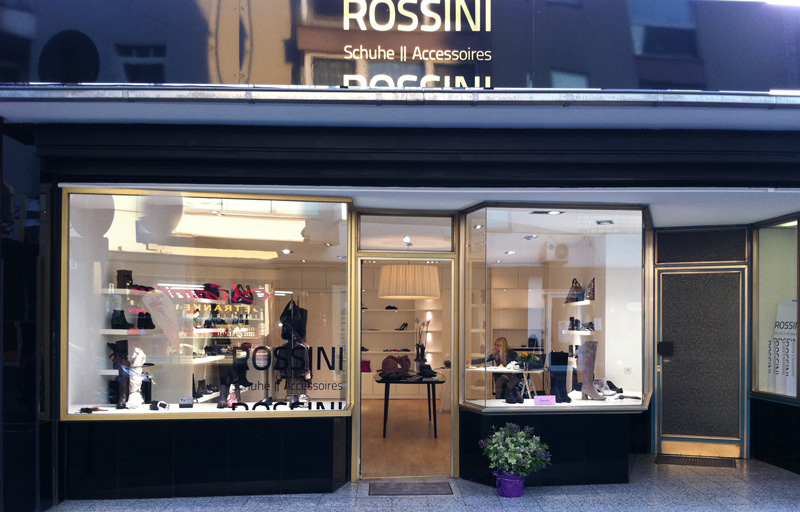 Corporate Design - Rossini Laden Koeln Dellbrueck